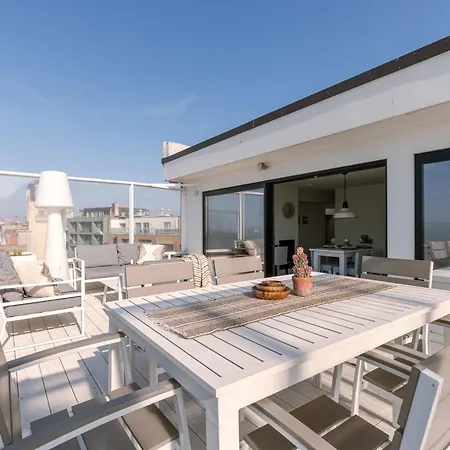 Huswell - Bright Penthouse With Two Terraces And Sea View 펜션 *