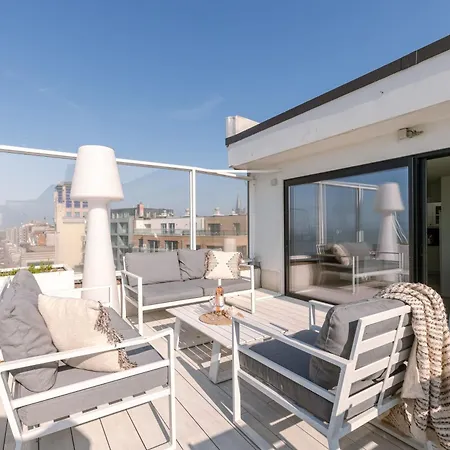 Huswell - Bright Penthouse With Two Terraces And Sea View * Blankenberge